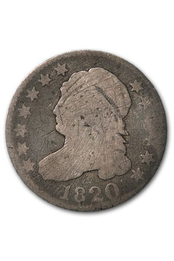 1820 Capped Bust Dime Large O Good