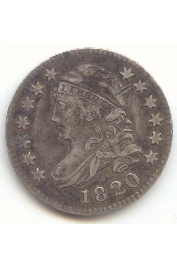 1820 Capped Bust Dime, Original XF