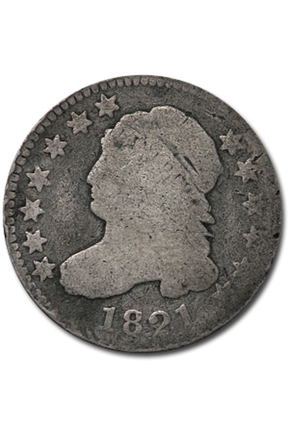 1821 Capped Bust Dime Large Date AG