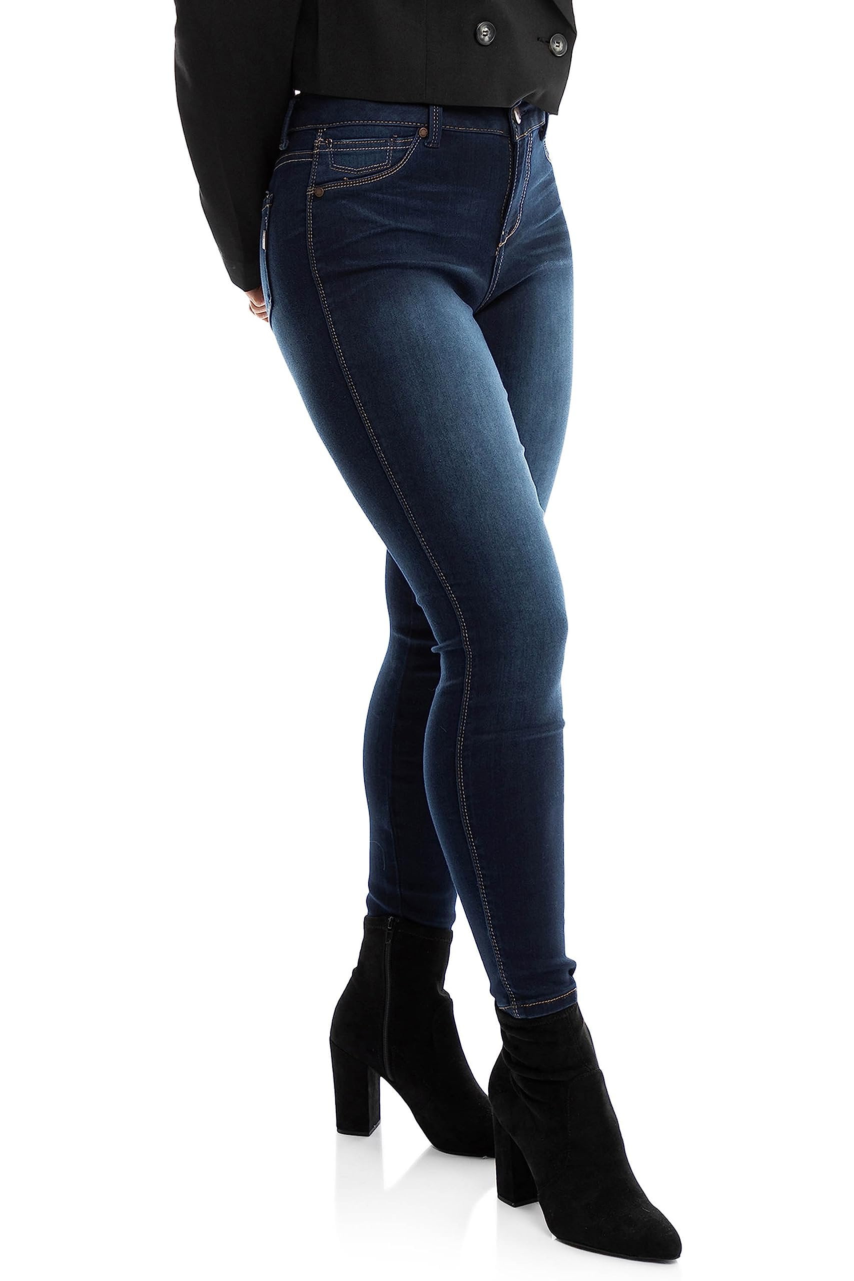 Raquel 1822 Ankle Skinny Jeans 1822 Denim Women's High-Rise
