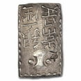 thumbnail image 1 of (1824-1830) Japan Silver 2 Shu 1/8 Ryo Emperor Ninko XF, 1 of 2