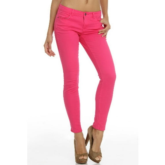 1826 Jeans Junior Low-rise 5 Pockets Classic Skinny Twill Cotton Pants.