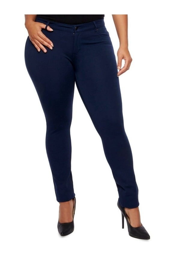 Women’s Plus Size Moleton Pants Cotton French Terry Plus Size