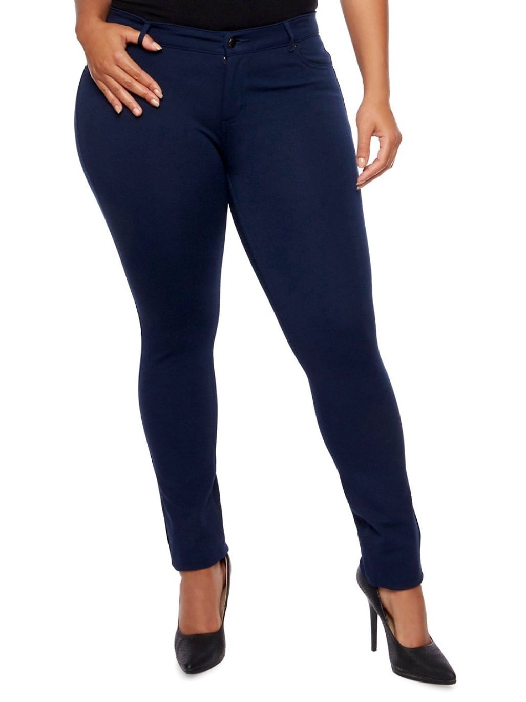 1826 Jeans Womens Plus Size Moleton Pants Cotton French Terry Plus