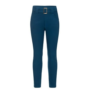 1826 Junior stretch ankle pants with fleece lining