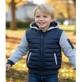thumbnail image 1 of 1826 Sports Boy's Sherpa Lined Quilted Jackets with Fleece Sleeves, 1 of 3
