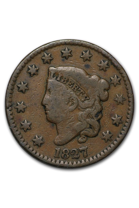 1827 Large Cent VG