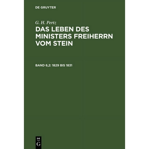 1829 bis 1831, (Hardcover)