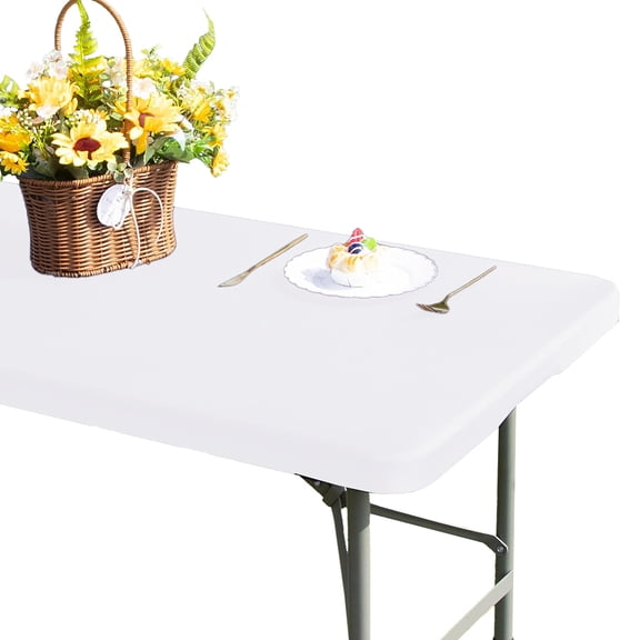 182x75cm Outdoor Folding Table Cloth Rectangle Picnic Tablecloth Waterproof Elastic Fitted Table Covers FitsDIY