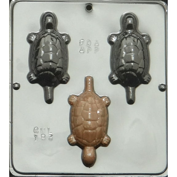 183 Large Turtle Chocolate Candy Mold