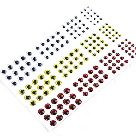 183/Lot Assorted Eyes 3D Holographic Eyes Fly Tying Jigs Crafts