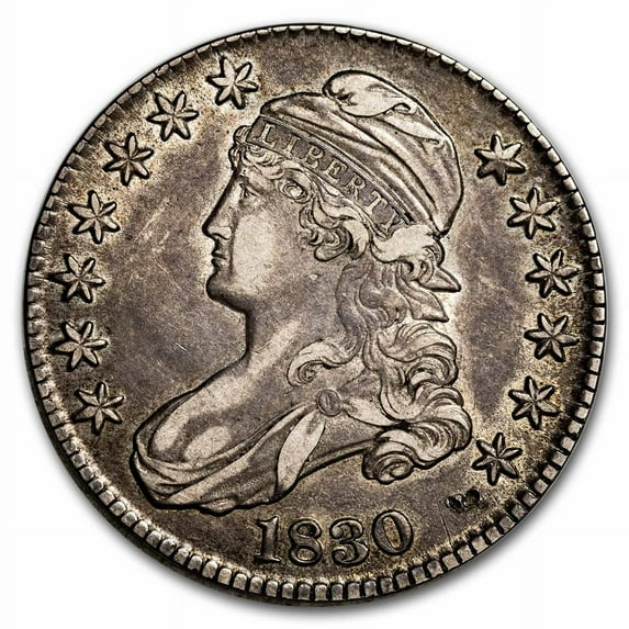 1830 Bust Half Dollar XF (Large 0)