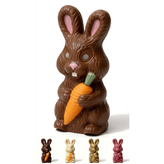 1831 Bunny holding Carrot Assembly Chocolate Candy Mold