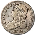 thumbnail image 1 of 1831 Bust Half Dollar Fine, 1 of 2