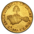 thumbnail image 1 of 1832-1870 Mexico First Republic Gold 8 Escudos XF (Random), 1 of 2