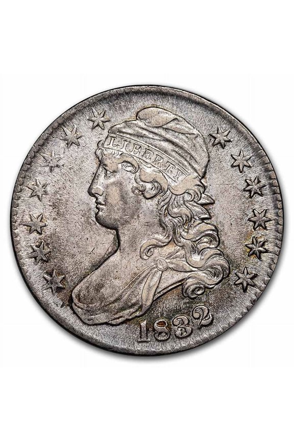 1832 Bust Half Dollar AU (Sm Letters)