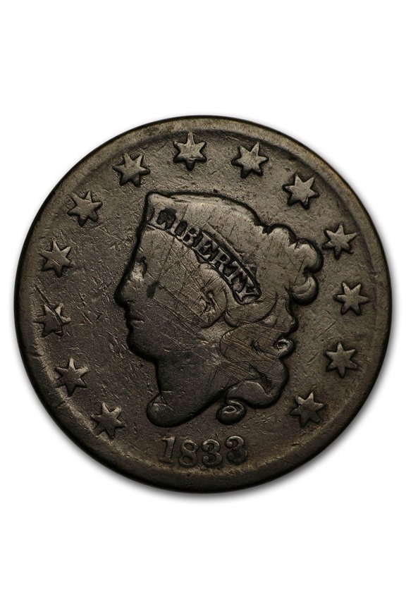 1832 Large Cent Lg Letters VG