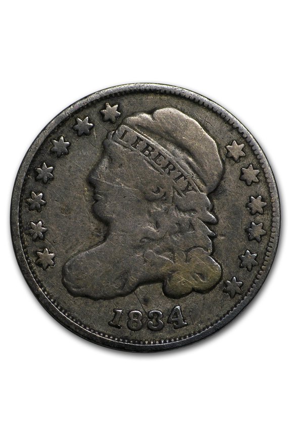 1834 Capped Bust Dime VG