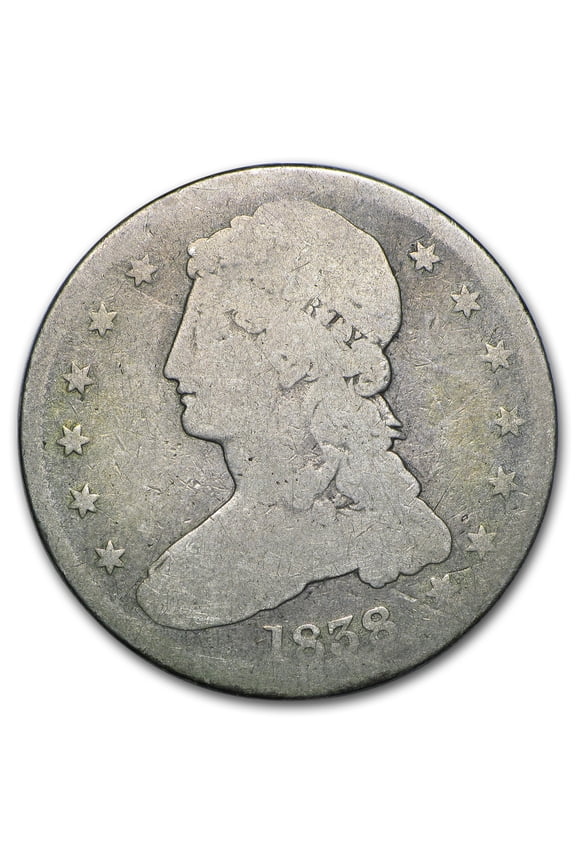 1836-1839 Reeded Edge Half Dollars Avg Circ