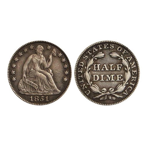 1837-1873 Seated Half Dime - The Coin Before the Nickel