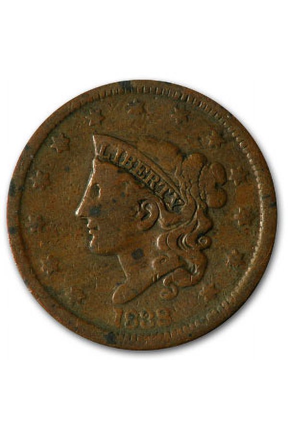 1838 Large Cent Good
