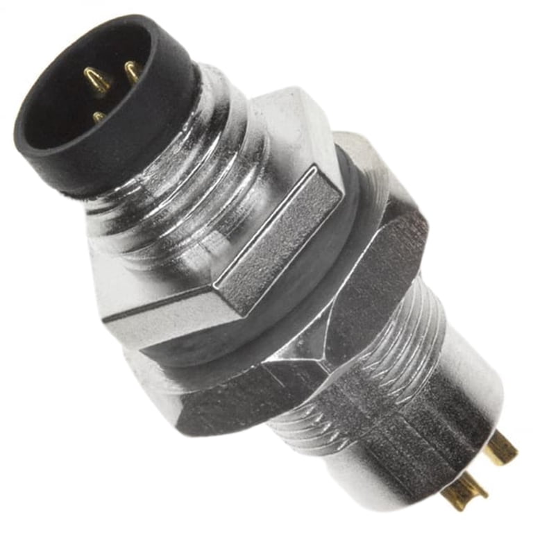 1838838-1 Connector Circular Plug Male 3 Position Solder Cup :RoHS