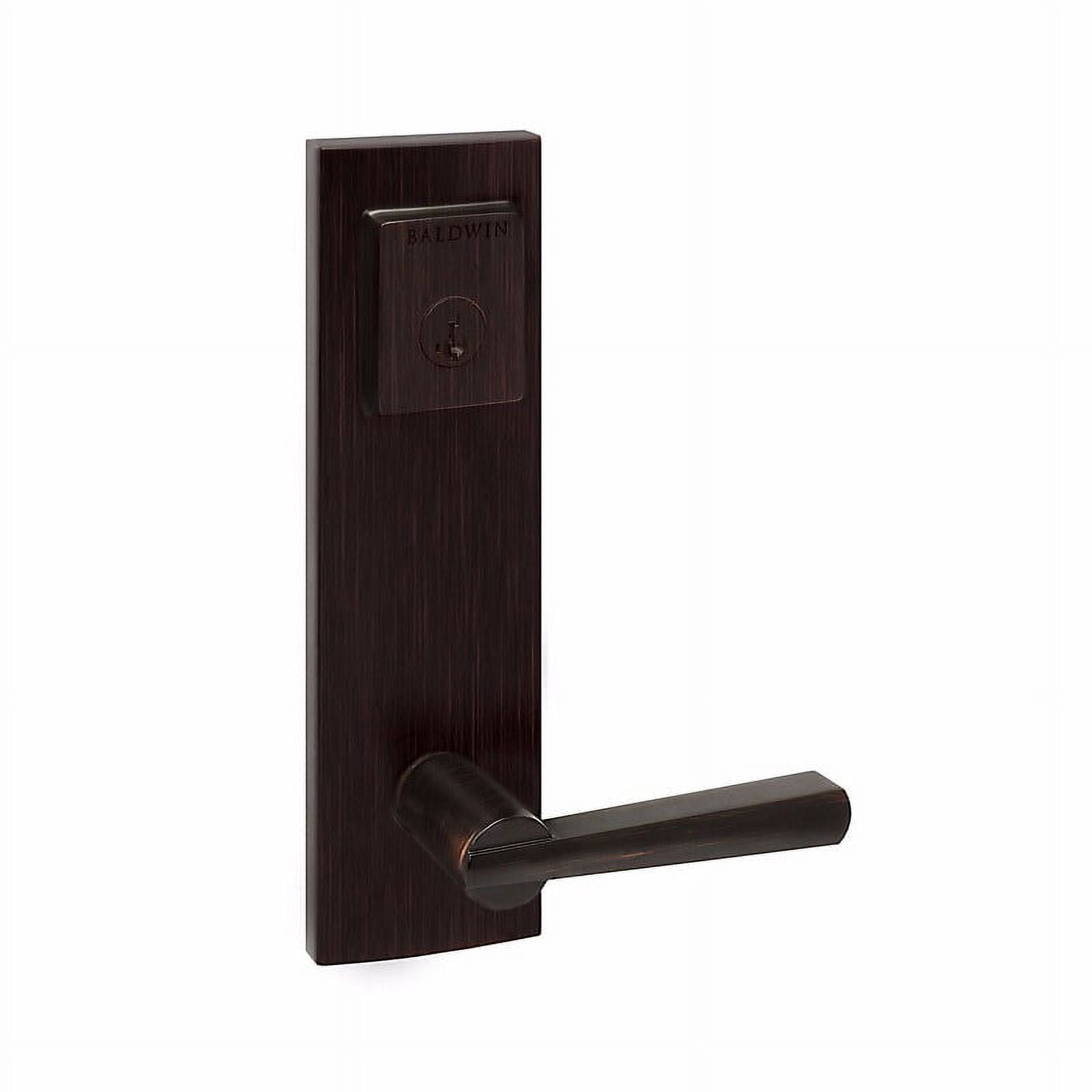 Venetian Bronze SmartKey Single Cylinder Entry Door Handleset