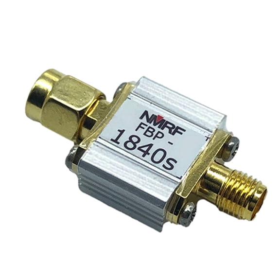 1840MHz RF Low Bandpass Filter for HNT Antenna to Reduce Noise for Helium Miner SMA Male to SMA Female Interface