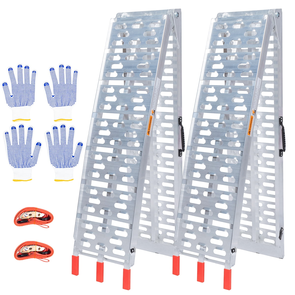 1840lb Capacity Truck Ramps, Aluminum Folding Loading Ramps for Car ...