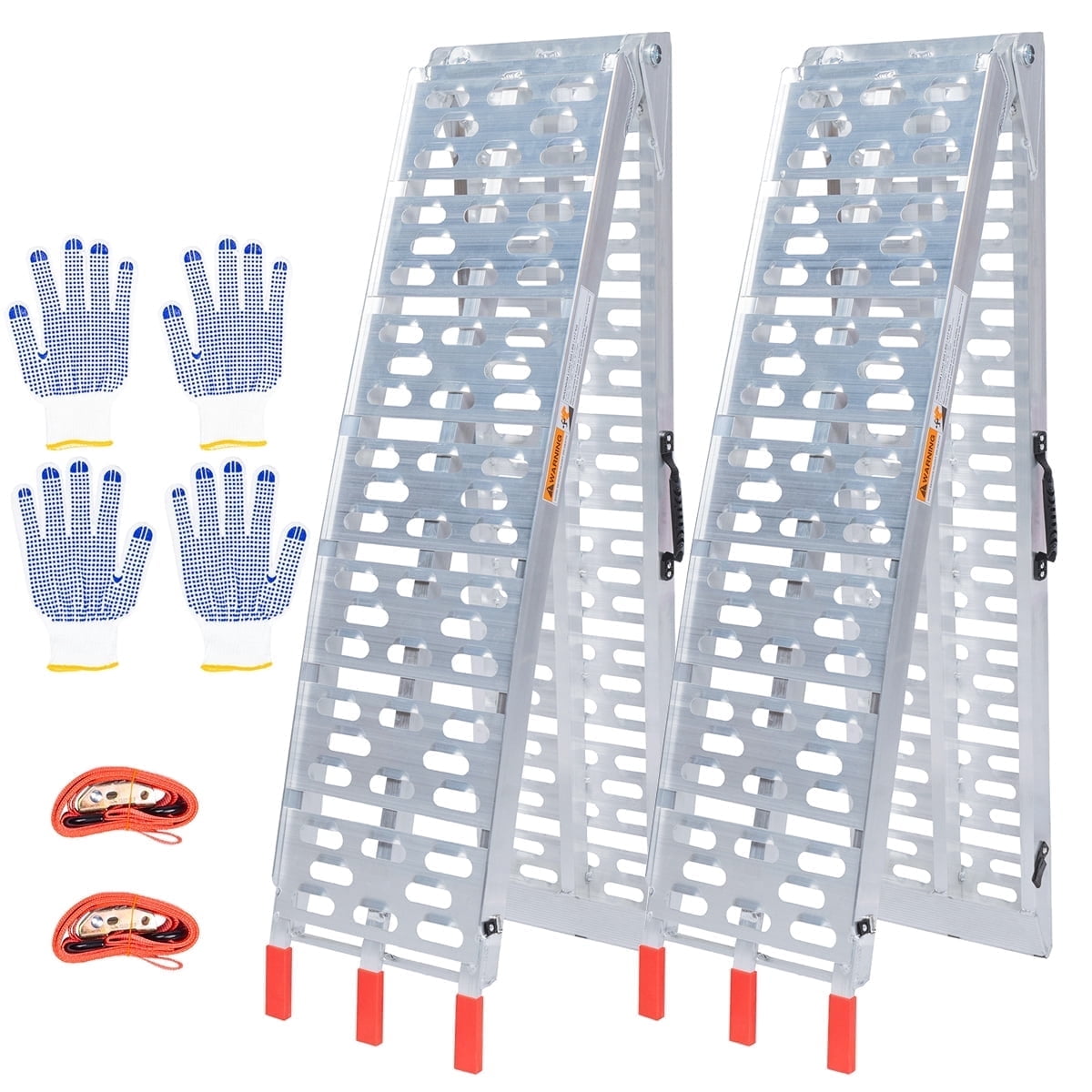 1840lb Capacity Truck Ramps, Aluminum Folding Loading Ramps for Car ...