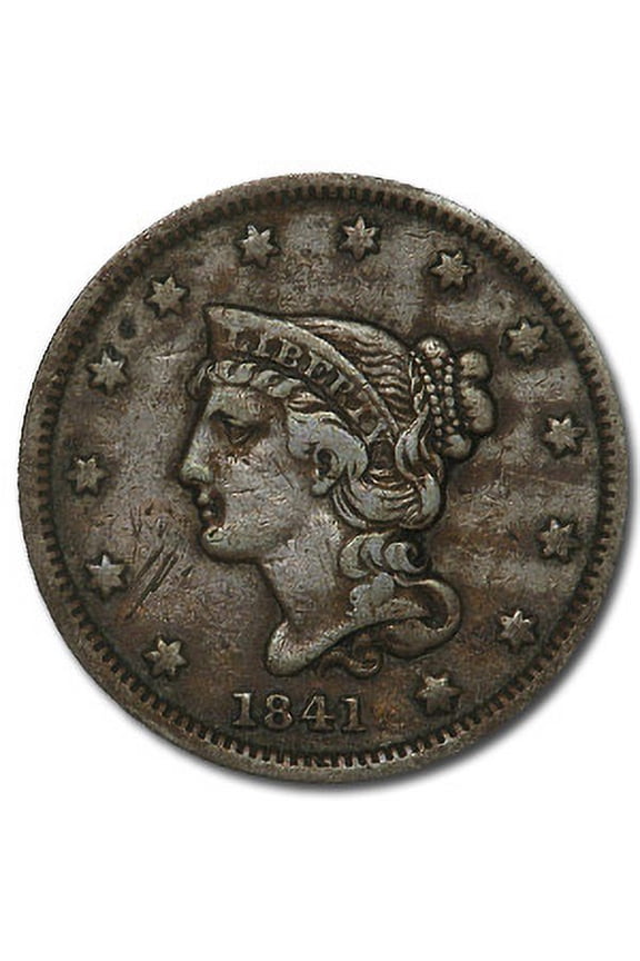 1841 Large Cent VF