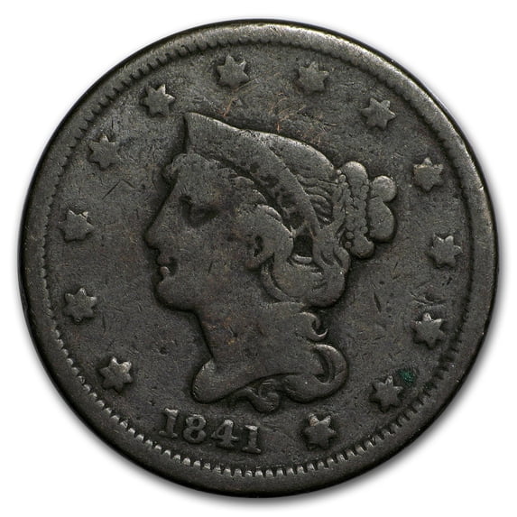 1841 Large Cent VG