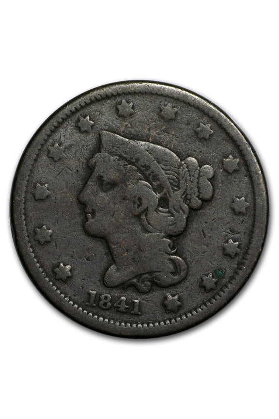 1841 Large Cent VG