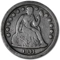 thumbnail image 1 of 1841 Liberty Seated Dime VF, 1 of 2