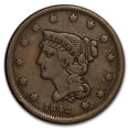 thumbnail image 1 of 1842 Large Cent Sm Date VG, 1 of 2