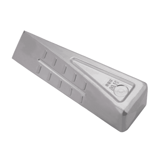 1844 Helko Werk Germany Handforged German Twisted Aluminum Splitting Wedge - 1.75 lbs Log Splitter Wedge for Splitting Firewood - Firewood Splitter Wood Slitter Tool (Aluminum Splitting Wedge) #13428