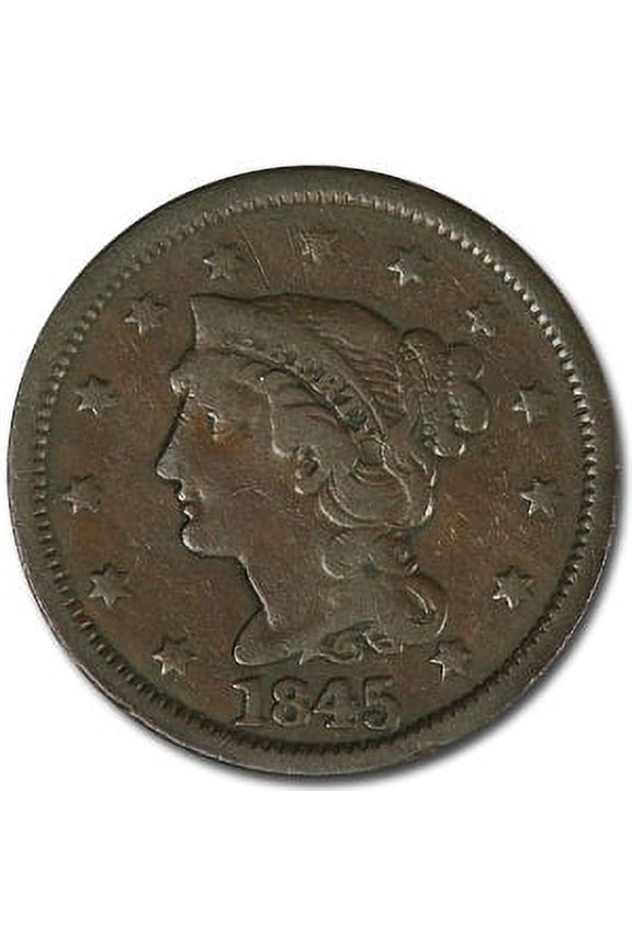 1845 Large Cent Fine