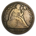 thumbnail image 1 of 1846 Liberty Seated Dollar Fine, 1 of 2