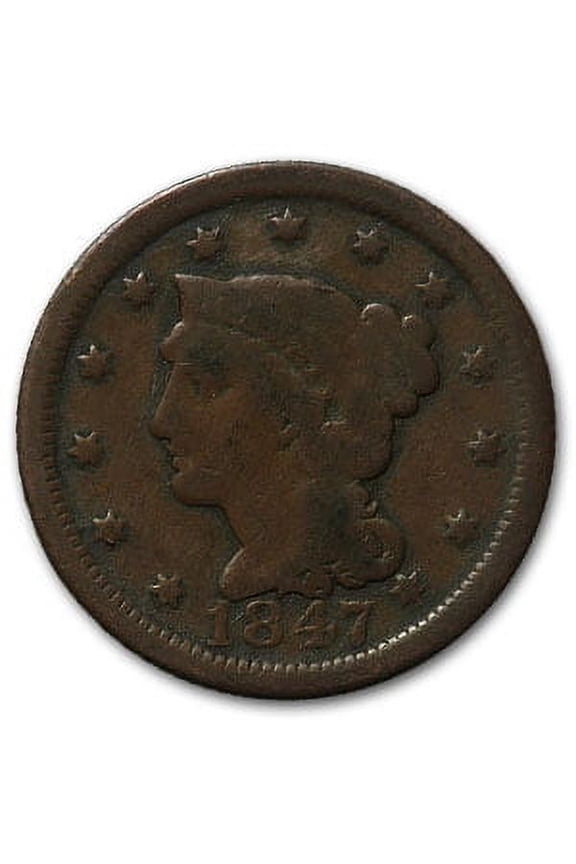1847 Large Cent Good