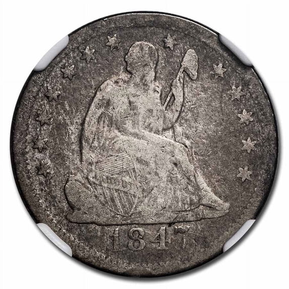 1847-O Liberty Seated Quarter Fine