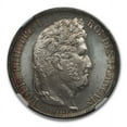 thumbnail image 1 of 1848-A France Silver 5 Francs Louis Philippe I MS-64 NGC, 1 of 2