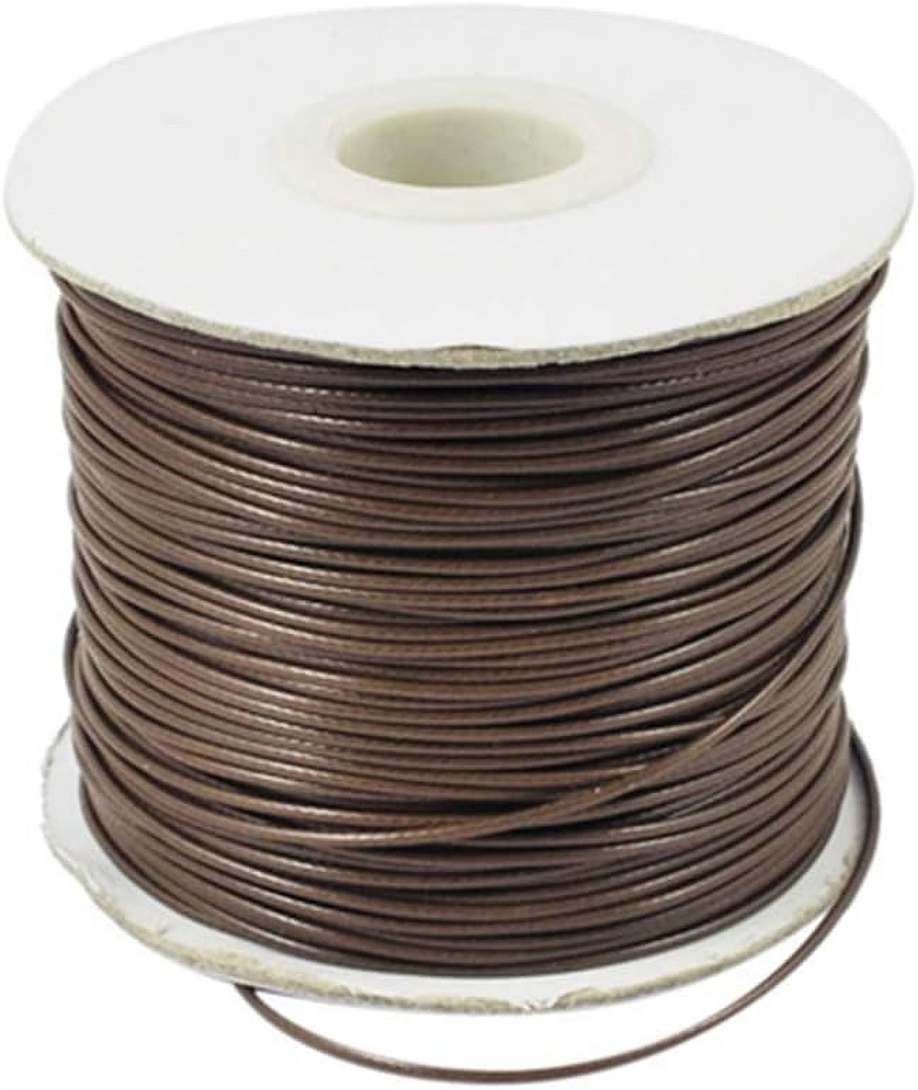 185 Yards 0.5mm Polyester Cord Wax Coated Thread Beading String Thread ...