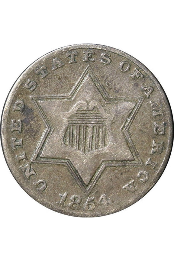 1851-1873 Three Cent Silver - The Only "Trime"