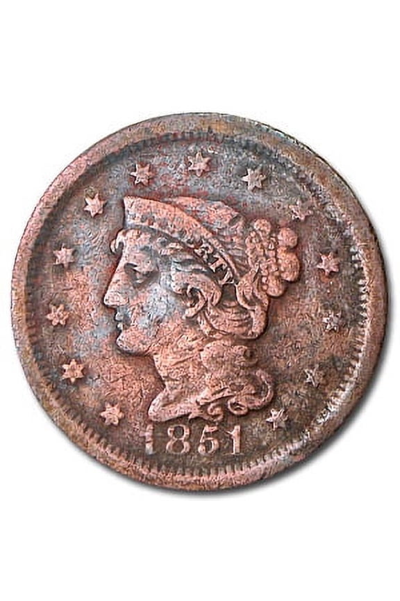 1851 Large Cent Good