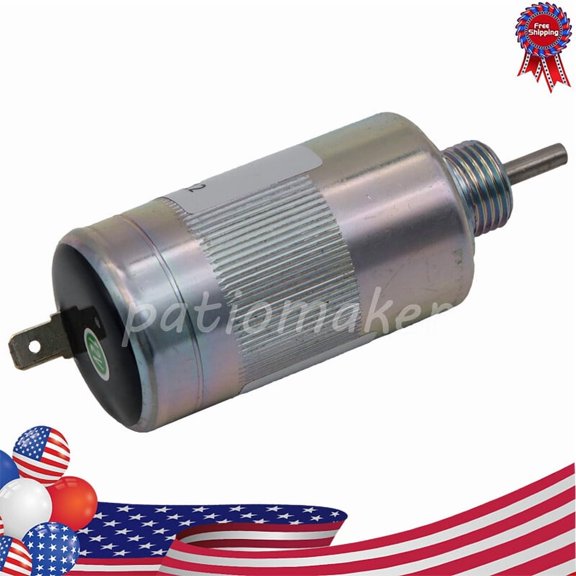 185206085 Fuel Shut Off Stop Solenoid for Perkins 100 Series Engine Shibaura 12V