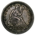 thumbnail image 1 of 1853 Liberty Seated Quarter w/Arrows & Rays XF, 1 of 2