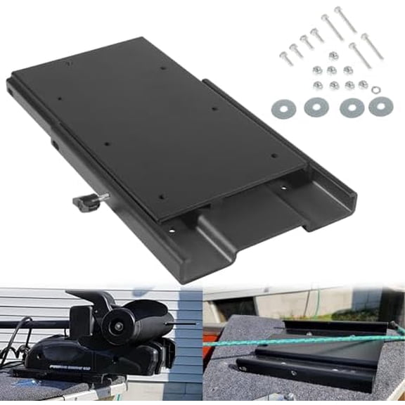 1854035 MKA-16-03 Trolling Motor Quick Release Bracket, Quick Release Mount Compatible with Ulterra, Terrova, PowerDrive, PowerDrive V2, PowerDrive Pontoon and Deckhand 40$$Watercraft