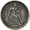 thumbnail image 1 of 1855 Liberty Seated Dime w/Arrows XF, 1 of 2