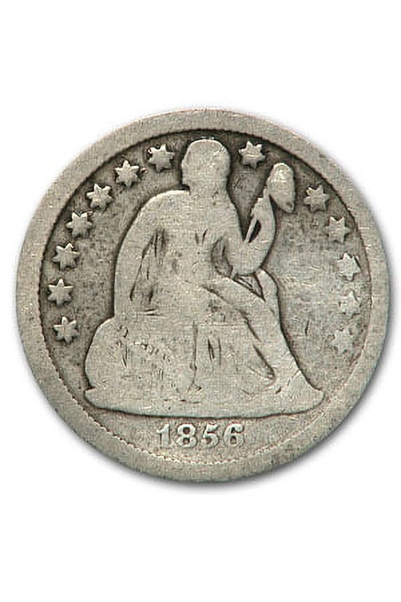 1856 Liberty Seated Dime Small Date Good