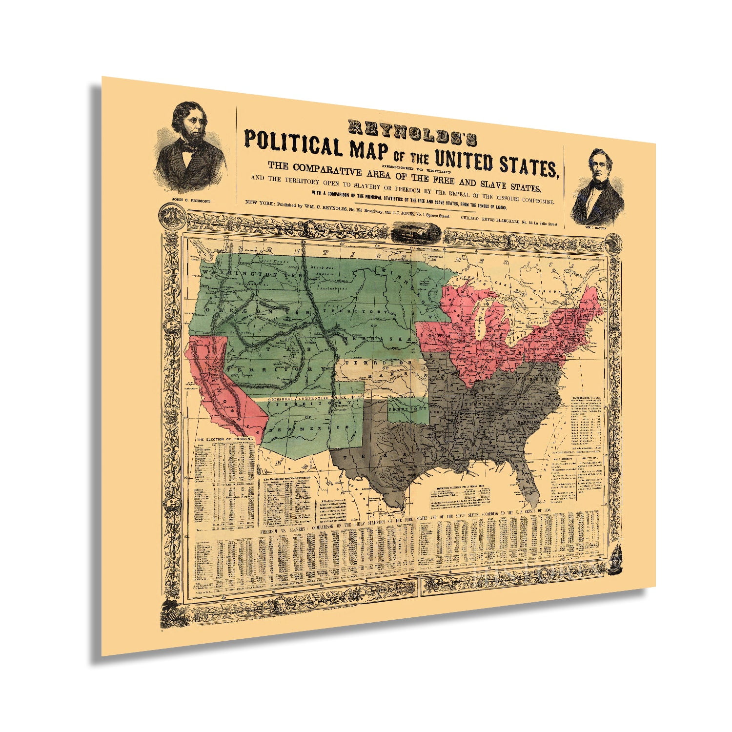 1856 United States Political Map - 1856 United States Political Map Pre Civil War Displaying Free Slave Territory Open Slavery Freedom Statistics US History D4140a9b 9f4c 4b3a 9d8e 7129bcc0f84b.df235579897c5c5b13e0ca91238a5823 